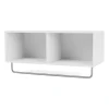 Montana COAT hoedenplank met kledingstang, New white< Garderobehaken & Hoedenplanken