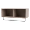 Montana COAT hoedenplank met kledingstang, Mushroom< Garderobehaken & Hoedenplanken