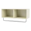 Montana COAT hoedenplank met kledingstang, Vanilla< Garderobehaken & Hoedenplanken