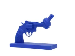 Non Violence Cobolt blue 30 cm, Blauw< Decoratieve Accessoires