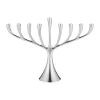 Georg Jensen Cobra menora negenarmige kandelaar, Roestvrij staal< Kandelaars