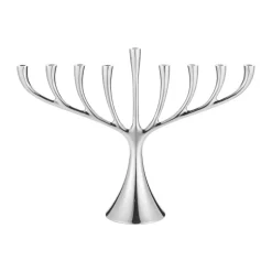 Georg Jensen Cobra menora negenarmige kandelaar, Roestvrij staal< Kandelaars