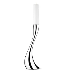 Georg Jensen Cobra vloer kaarsenstandaard, middel - 50 cm.< Kandelaars