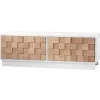 A2 Collect 2016 mediameubel, Witgeolied eiken-wit< Tv- & Mediameubels|Ladekasten & Dressoirs