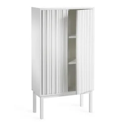 A2 Collect kast 2013, wit-witte poten< Kasten & Vitrines