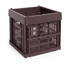 HAY Colour Crate Cube 29.5x29.5 cm, Bordeaux< Opbergoplossingen Voor De Kinderkamer|Dozen & Boxen