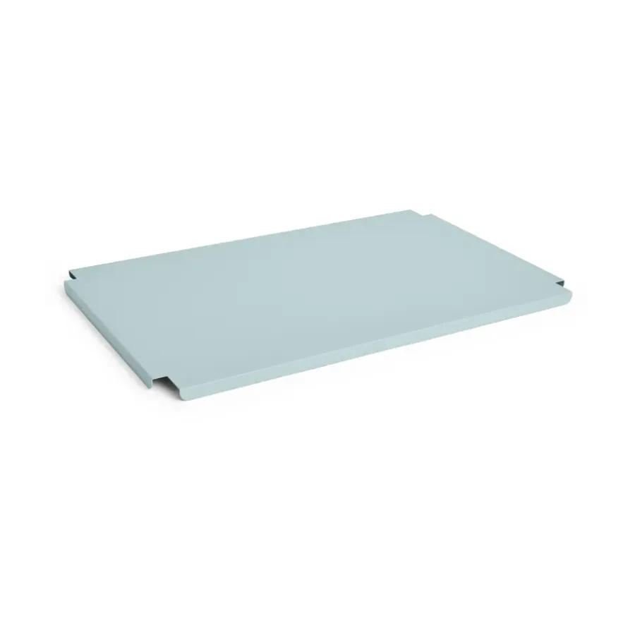 HAY Colour Crate deksel groot, Dusty blue< Opbergmanden