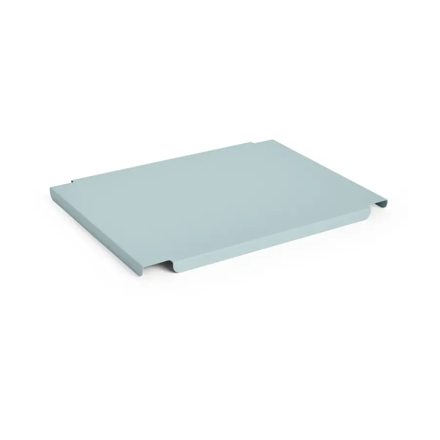 HAY Colour Crate deksel medium, Dusty blue< Opbergmanden