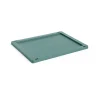 HAY Colour Crate deksel plastic medium, Dark green< Opbergmanden