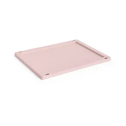 HAY Colour Crate deksel plastic medium, Blush< Opbergmanden
