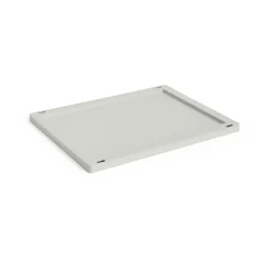 HAY Colour Crate deksel plastic medium, Grey< Opbergmanden