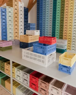 HAY Colour Crate L 34,5x53 cm, Off-white< Opbergmanden