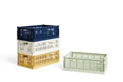 HAY Colour Crate L 34,5x53 cm, Off-white< Opbergmanden
