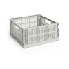 HAY Colour Crate M Square 29.5x29.5 cm, Grey< Dozen & Boxen
