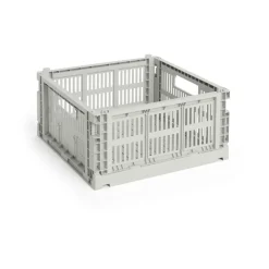 HAY Colour Crate M Square 29.5x29.5 cm, Grey< Dozen & Boxen