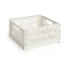 HAY Colour Crate M Square 29.5x29.5 cm, Off white< Dozen & Boxen