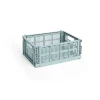 HAY Colour Crate M 26,5x34,5 cm, Dusty blue< Opbergmanden