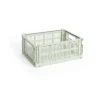 HAY Colour Crate M 26,5x34,5 cm, Mint< Opbergmanden
