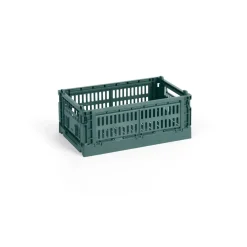 HAY Colour Crate S 17x26,5 cm, Dark green< Dozen & Boxen