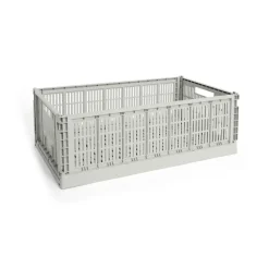HAY Colour Crate XL 42x68 cm, Grey< Dozen & Boxen