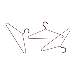HAY Colour kledinghanger 3-pack, Maroon red< Kapstokken & Hangrekken|Haken & Hangers