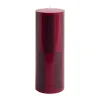 HAY Column Candle blokkaars large 25 cm, Wine-bordeaux large check< Kaarsen