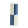 HAY Column Candle blokkaars large 25 cm, Milky green-dark blue< Kaarsen