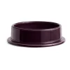 HAY Column Candleholder kaarsenhouder L 12,8 cm, Bordeaux< Kandelaars