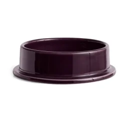 HAY Column Candleholder kaarsenhouder L 12,8 cm, Bordeaux< Kandelaars