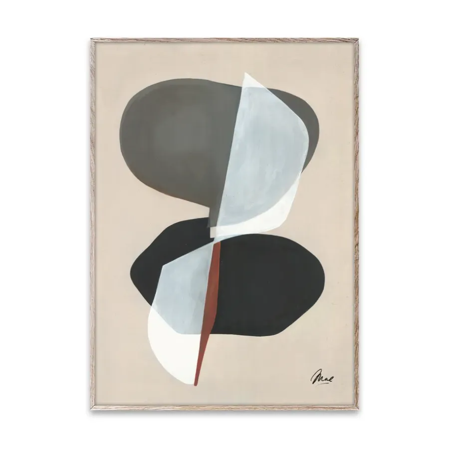 Paper Collective Composition 01 poster, 30x40 cm< Posters