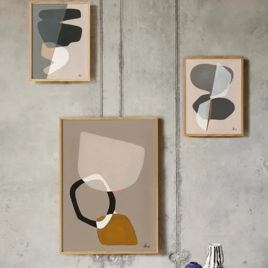Paper Collective Composition 01 poster, 30x40 cm< Posters