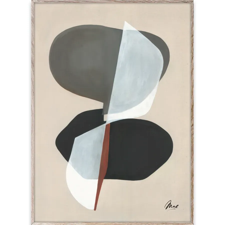 Paper Collective Composition 01 poster, 70x100 cm< Posters