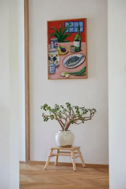 Paper Collective Composition with Fish poster, 70x100 cm< Posters