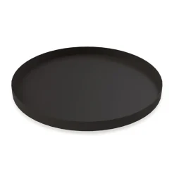 Cooee Design Cooee dienblad 40 cm. rond, black (zwart)< Decoratieve Accessoires|Decoratieve Dienbladen