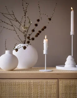 Cooee Design Cooee kandelaar 13 cm, White< Kandelaars