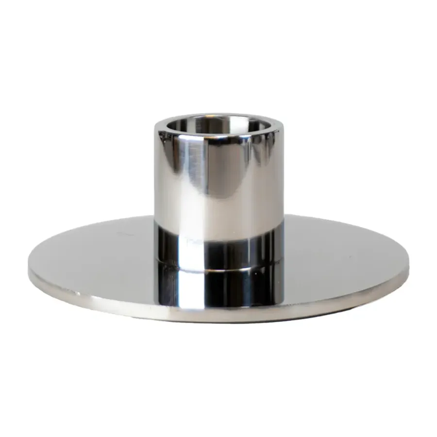 Cooee Design Cooee kandelaar laag 3 cm, Roestvrij staal< Kandelaars