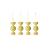 Cooee Design Cooee kersthanger messing 4-pack, Caramel< Kerstdecoraties