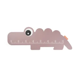 Done by deer Croco meetlat, Powder< Wanddecoraties|Kinderkamer Interieuraccessoires