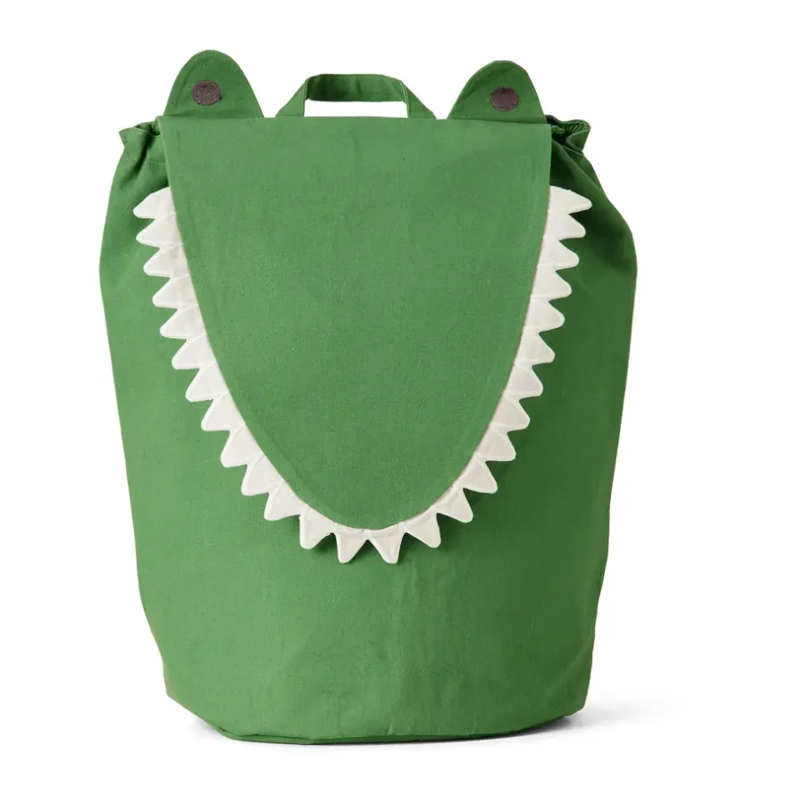 Ferm Living Crocodile opbergmand 30x50 cm, Artichoke green< Opbergoplossingen Voor De Kinderkamer|Opbergmanden