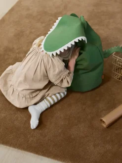 Ferm Living Crocodile opbergmand 30x50 cm, Artichoke green< Opbergoplossingen Voor De Kinderkamer|Opbergmanden
