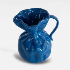 Byon Crumple vaas, Blauw< Vazen
