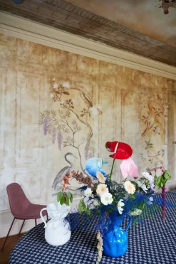 Byon Crumple vaas, Blauw< Vazen