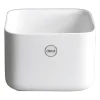 DBKD Cube plant lage pot Ø13 cm, Matte white< Bloempotten