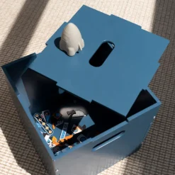 Nofred Cube Storage opbergkist, Blauw< Dozen & Boxen|Opbergoplossingen Voor De Kinderkamer