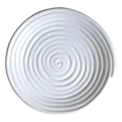 DBKD Curl kom groot Ø20 cm, Shiny white< Decoratieve Schalen