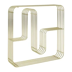 AYTM Curva wandplank vierkant, Goud< Planken & Planksystemen