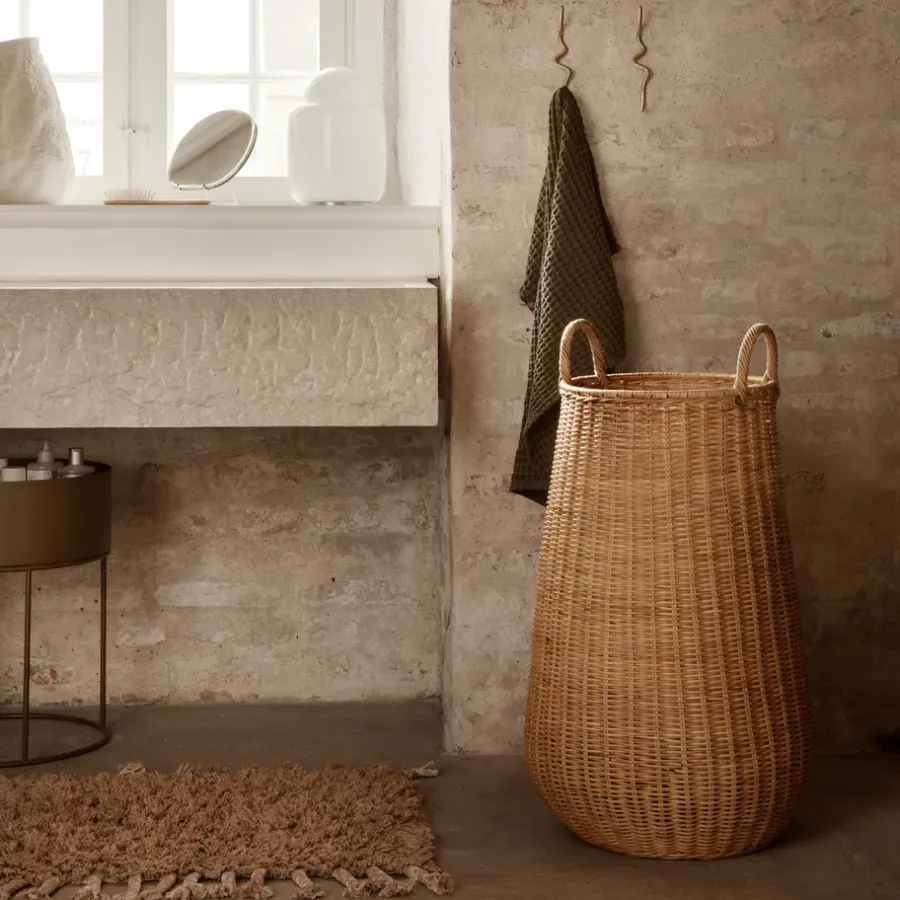 Ferm Living Curvature haak enkel, Messing< Haken & Hangers