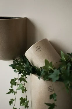DBKD Cut wandpot beige, Medium 15 cm< Bloempotten