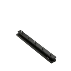 Fritz Hansen Cutter kapstok, Eik zwart gebeitst, 5 stuks knoppen< Kapstokken & Hangrekken