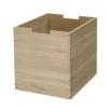 Fritz Hansen Cutter opbergbox groot, eiken< Opbergmanden